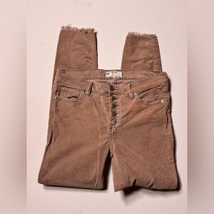 Size 27 Free People Corduroy Pants